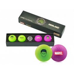 Coffret Balles Volvik Vivid Marvel Hulk x4