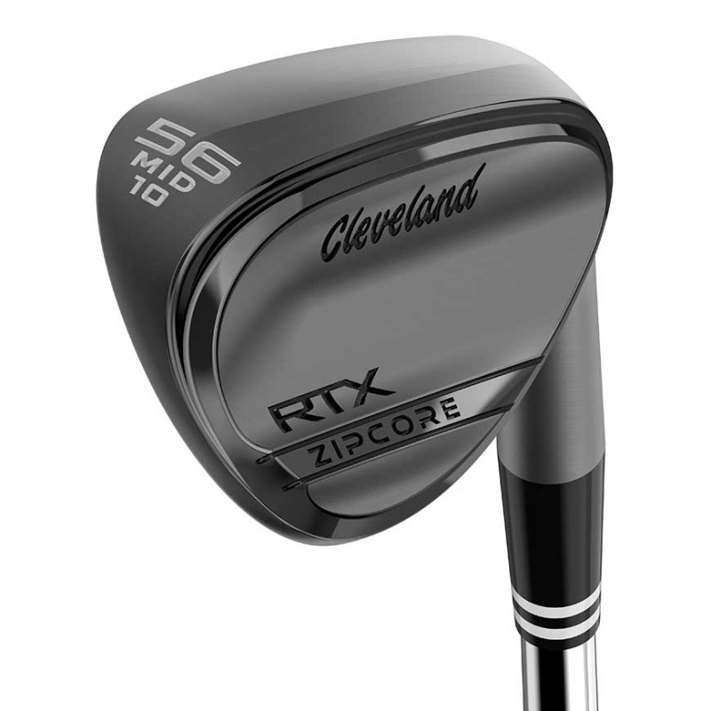 Wedge Cleveland RTX ZipCore Black Satin Mid Wedge Cleveland RTX ZipCore Black Satin Mid