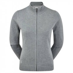 Gilet Femme Footjoy Windstopper Full Zip Gris