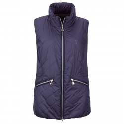 Veste Sans Manches Femme Golfino Coupe-Vent Bleu Marine