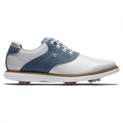 Chaussure Femme Footjoy Traditions Blanc/Bleu