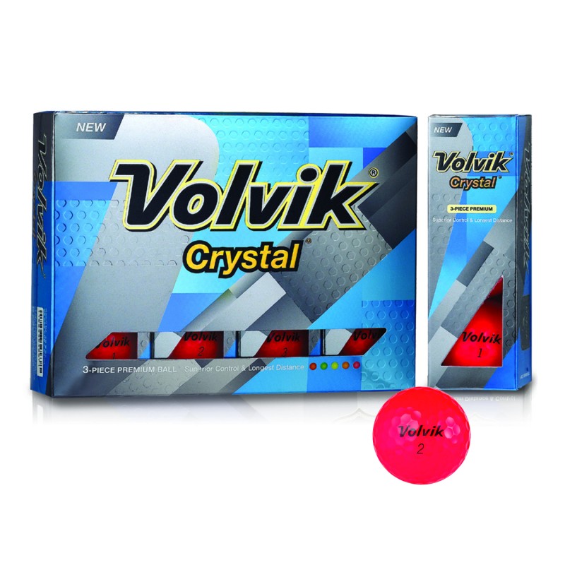 Achat Balles Volvik Crystal x12 Achat Balles Volvik Crystal x12
