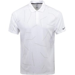 Polo Nike Dri-FIT Tiger Woods Blanc
