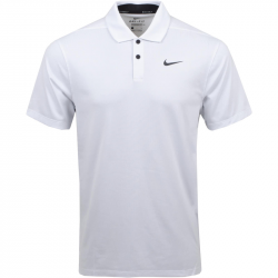 Polo Nike Dri-FIT Vapor Texture Blanc