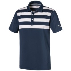 Polo Puma Pars & Stripes Bleu Marine