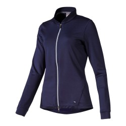 Veste Femme Puma Full Zip Bleu Marine