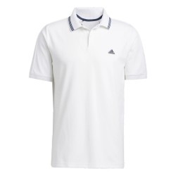 Polo Adidas Go-To Primegreen Pique Blanc
