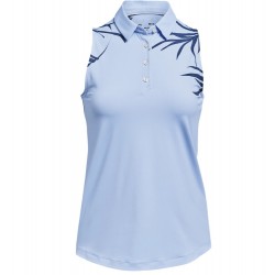 Polo Femme Under Armour Iso-Chill Bleu Clair