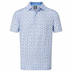 Polo Footjoy Dorado Bleu Clair