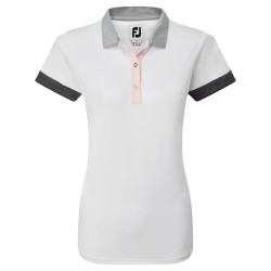 Polo Femme Footjoy Pique Blanc