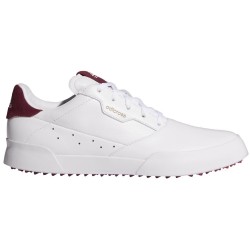 Chaussure Femme Adidas Adicross Retro Blanc/Bordeau