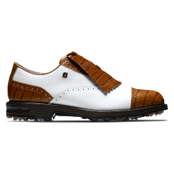 Chaussure Footjoy DryJoys Premiere Series Tarlow M Edition Limitee Blanc/Marron