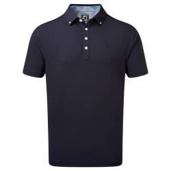 Polo Footjoy Stretch Pique Bleu Marine