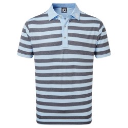 Polo Footjoy Stretch Pique Rugby Bleu