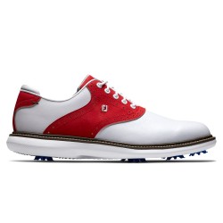 Chaussure Footjoy Traditions M Blanc/Rouge