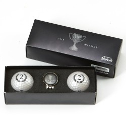 Coffret Balles Volvik The Winner Argent