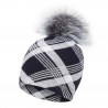 Bonnet Femme Golfino Silver Touch Gris