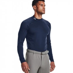 Compression Under Armour ColdGear Infrared Bleu Marine