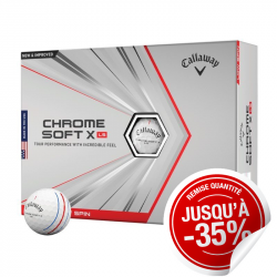 Balles Callaway Chrome Soft X Low Spin x12