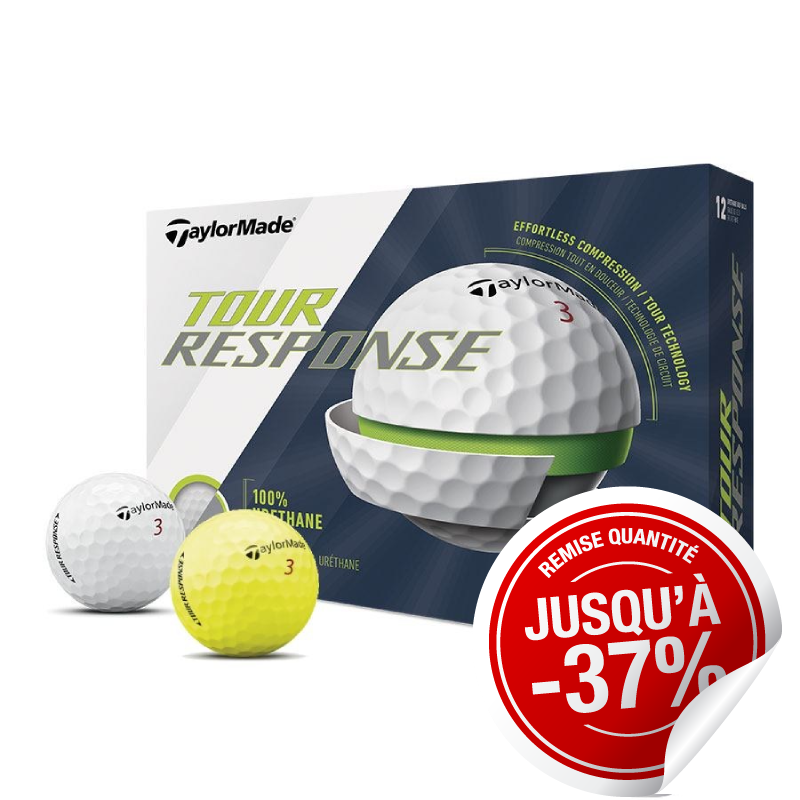 Balles TaylorMade Tour Response x12 Balles TaylorMade Tour Response x12