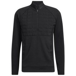 Haut Manches Longues Adidas Quarter-Zip Noir