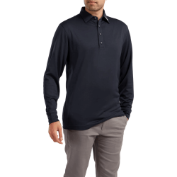 Achat Polo Manches Longues Footjoy Thermocool Bleu Marine