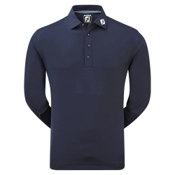 Polo Manches Longues Footjoy Thermocool Bleu Marine