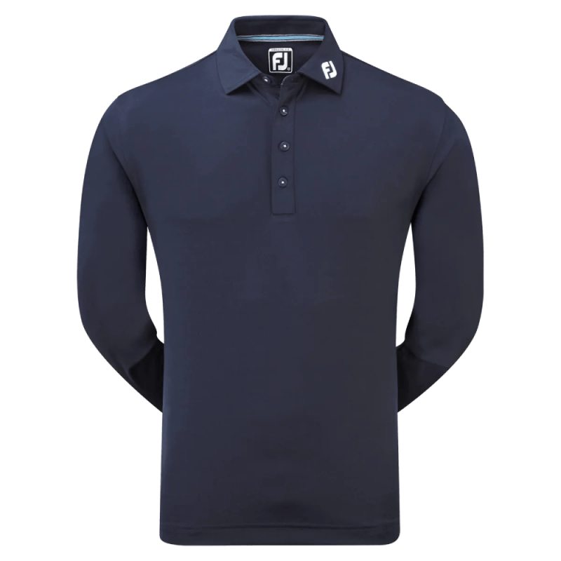 Polo Manches Longues Footjoy Thermocool Bleu Marine Polo Manches Longues Footjoy Thermocool Bleu Marine