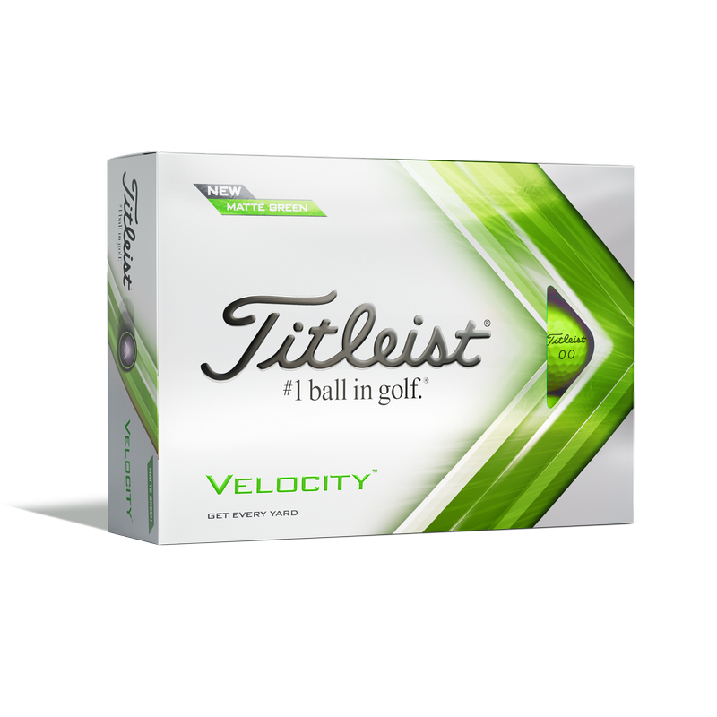 Achat Balles Titleist Velocity x12 Vert