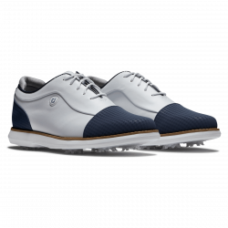 Prix Chaussure Femme Footjoy Traditions Shield Tip M Blanc/Bleu