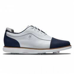 Chaussure Femme Footjoy Traditions Shield Tip M Blanc/Bleu