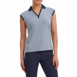 Prix Polo Sans Manches Femme Footjoy Raye