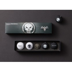 Coffret Balles Volvik Vivid Marvel The Punisher x4