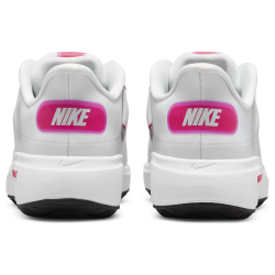 Arrière Chaussure Femme Nike React Ace Tour Blanc/Rose