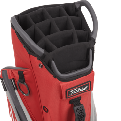 Compartiments Sac Chariot Titleist Cart 14 Rouge