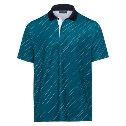 Achat Polo Golfino New Directions Turquoise
