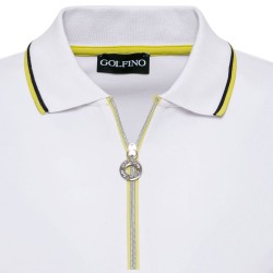 Promo Polo Femme Golfino Atlantic Cruise Blanc