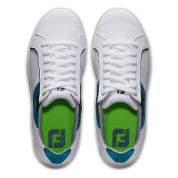 Promo Chaussure Femme Footjoy Links M Blanc/Turquoise