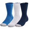 3 Paires de Chaussettes Under Armour HeatGear Crew