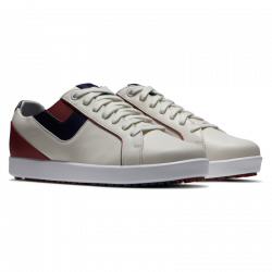 Prix Chaussure Femme Footjoy Links M Creme/Rouge