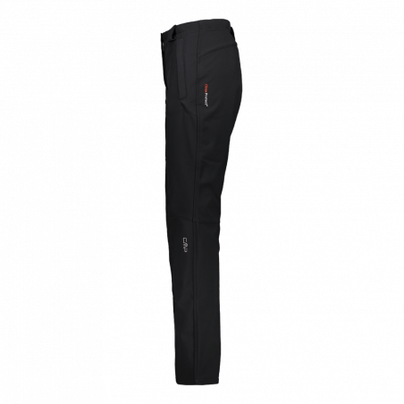 Pantalon Femme Softshell CMP - Imperméable, Respirant, Coupe-vent - Poches Zippées, Intérieur Polaire - Pour Outdoor