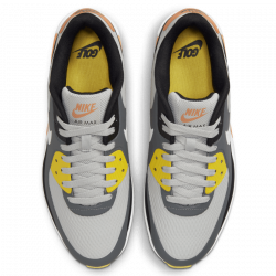 Promo Chaussure Unisex Nike Air Max 90 G Gris/Orange