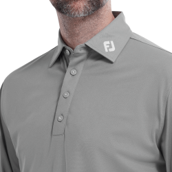 Polo Manches Longues Footjoy Thermocool Gris pas cher