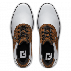 Promo Chaussure Femme Footjoy Traditions M Blanc/Léopard