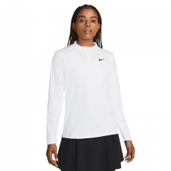 Haut Manches Longues Femme Nike Dri-FIT UV Advantage Blanc