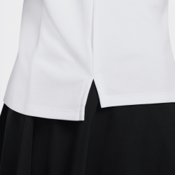 Promo Haut Manches Longues Femme Nike Dri-FIT UV Advantage Blanc