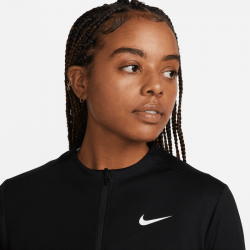 Prix Haut Manches Longues Femme Nike Dri-FIT UV Advantage Noir