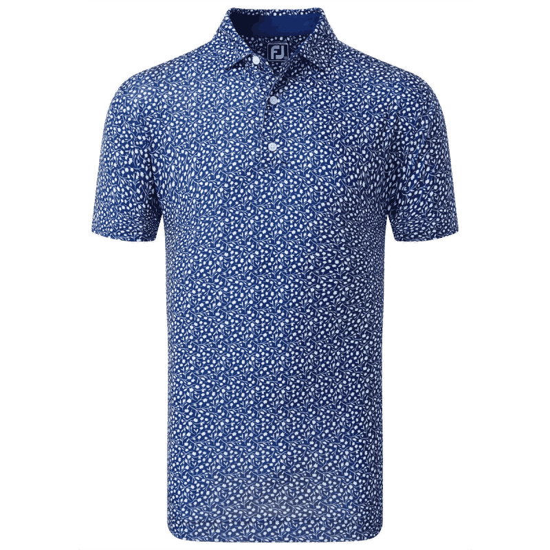 Shirts Clearance Polo BLUE FootJoy Camisas Y Otros De Golf Para