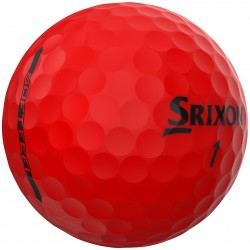 Prix Balles Srixon Soft Feel Brite 2023 x12 Rouge