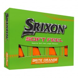 Achat Balles Srixon Soft Feel Brite 2023 x12 Orange